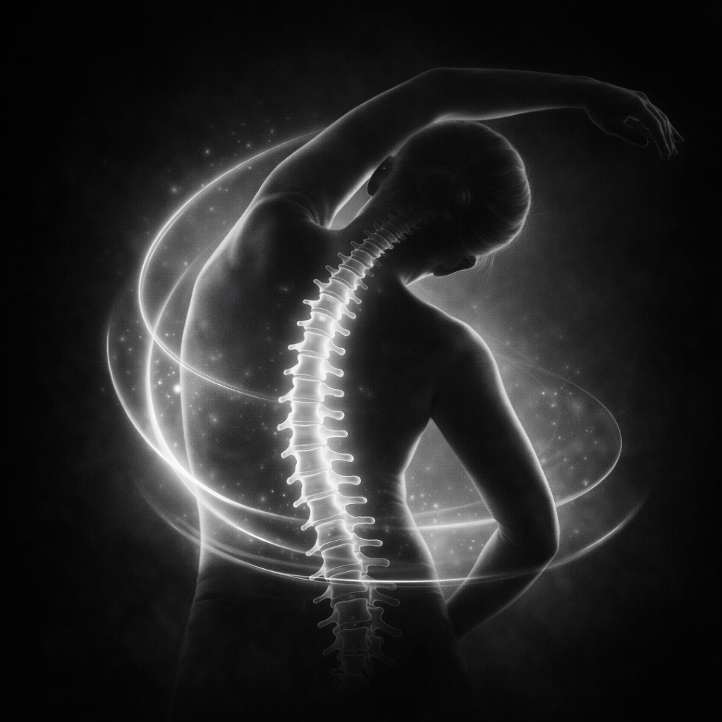 Capa da fase 2: mobilidade e flexibilidade para coluna